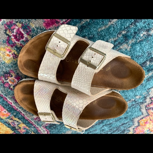 Birkenstock Shoes - metallic Python birkenstock’s
